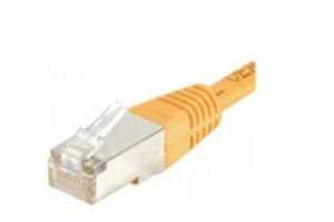 100Mhz, F/UTP, Cat5e, Orange, PVC, 15m