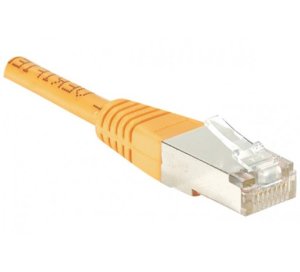 Cat5e RJ45 Patch cable F/UTP orange, 20 m