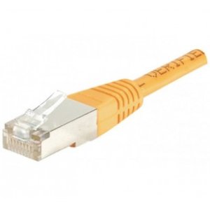 RJ-45, Male, Cat5e, 25m, Orange