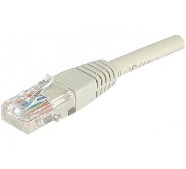 Cat6 RJ45 Patch cable U/UTP, Grey, 30 m