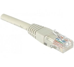 Cat6 RJ45 Patch cable U/UTP, Grey, 30 m