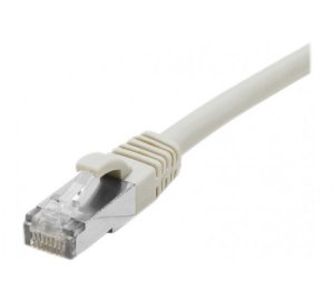 Cat6A RJ45 Patch cable F/UTP LSZH snagless grey, 15 m