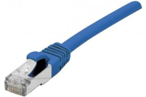 0.3 m Copper RJ-45 Cat.6a F/UTP LSZH - Blue