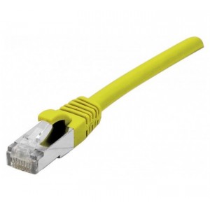 ProConnectLite F/UTP Cat6 Snagless LSZH Yellow-15m