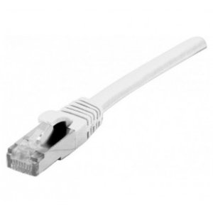 RJ-45, Male, Cat6a, 20m White