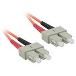 C2G 3m SC/SC LSZH Duplex 62.5/125 Multimode Fibre Patch Cable InfiniBand/fibre optic cable Orange