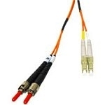 C2G 3m LC/ST LSZH Duplex 62.5/125 Multimode Fibre Patch Cable InfiniBand/fibre optic cable Orange