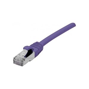 0.3 m Copper RJ-45 Cat.6a F/UTP LSZH - Purple