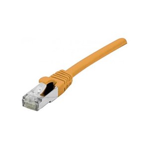 0.3 m Copper RJ-45 Cat.6a F/UTP LSZH - Orange