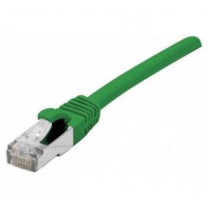 RJ-45, Male, Cat6a, 25m, Green