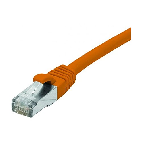 0.5 m Copper RJ-45 Cat.6 LSZH - Orange