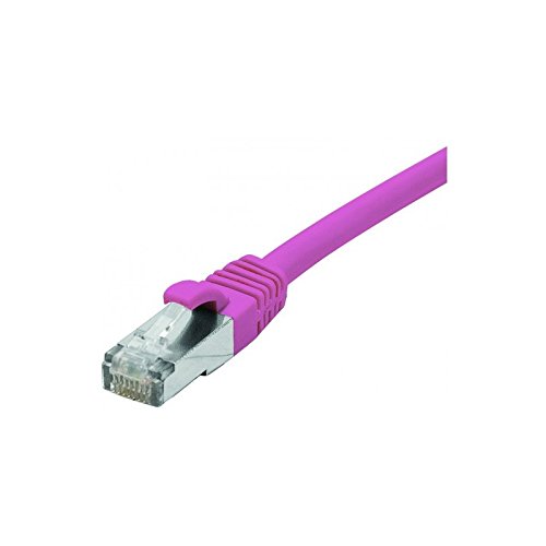 25 m Full Copper RJ45 Cat6 F/UTP LSZH, Pink