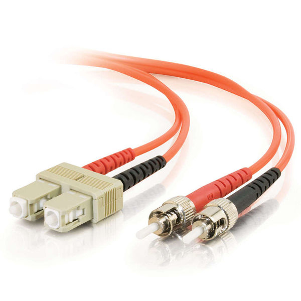 C2G 85482 InfiniBand/fibre optic cable 3 m SC ST OFNR Orange