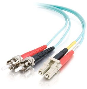 C2G 85540 InfiniBand/fibre optic cable 1 m LC ST OFNR Turquoise