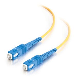 C2G 85573 InfiniBand/fibre optic cable 10 m SC OFNR Yellow