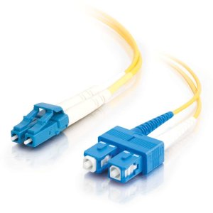 C2G 85587 InfiniBand/fibre optic cable 2 m LC SC OFNR Yellow