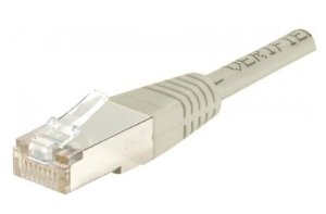 Dexlan 1m Cat6 SFTP networking cable Grey SF/UTP (S-FTP)