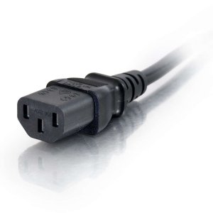 C2G 1m 18 AWG Computer Power Extension Cord (IEC320C13 to IEC320C14)