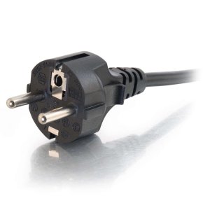 C2G 2m 16 AWG European Power Cord (IEC320C13 to CEE7/7)