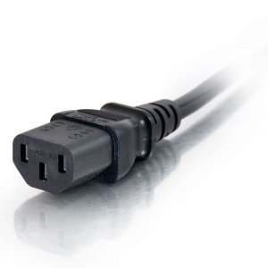 C2G 5m Power Cable Black CEE7/7 C13 coupler