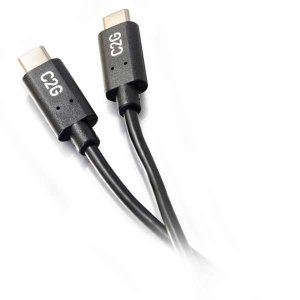 C2G 1.8m (6ft) USB C Cable - USB 2.0 (3A) - M/M USB Type C Cable - Black