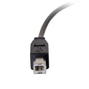 C2G 2m USB 2.0 USB Type C to USB B Cable M/M - USB C Cable Black