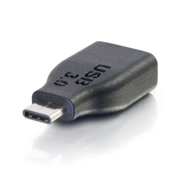 C2G USB 3.1 Gen 1 USB C to USB A Adapter M/F - USB Type C to USB A Black