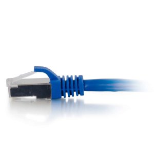 C2G Cat6a SSTP 15m networking cable Blue S/FTP (S-STP)