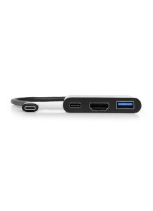 Port Designs 900140 laptop dock/port replicator Wired USB 3.2 Gen 1 (3.1 Gen 1) Type-C Black