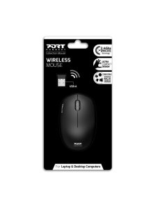 Port Designs 900540 mouse Office Ambidextrous RF Wireless Optical 1600 DPI