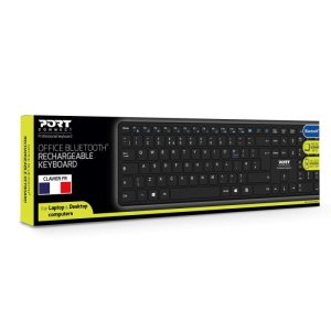 Port Designs 900903-R-UK keyboard Home Bluetooth QWERTY UK English Black