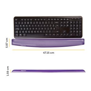 Fellowes 9143703 wrist rest Purple