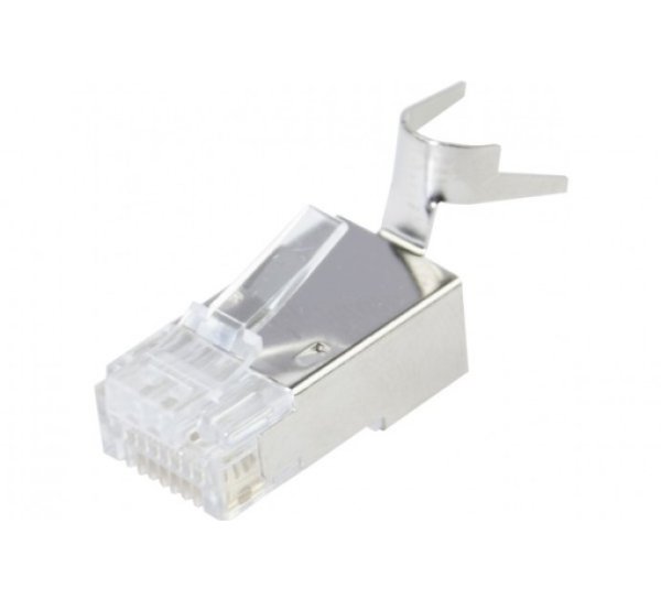 RJ45, Cat6a, STP, Solid, 5 pcs