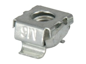 Equip M6 Cage Nut and Screw Set, 50 Sets