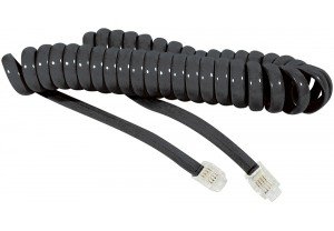 Dacomex 936650 telephone cable 2 m Black