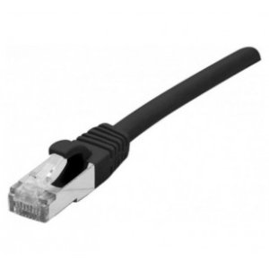 F/UTP, Cat5e, Snagless, Black, 0.3m