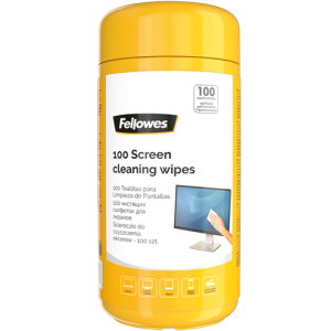 Fellowes 9970330 equipment cleansing kit LCD/LED/Plasma, LCD/TFT/Plasma Equipment cleansing wipes