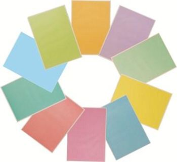 Crossbow Education A4 Overlay 10 pack: 1 of each of Aqua Blue- Yellow- Celery Green- Pink- Grass Green- Jade Green- Magenta- Orange- Purple- Sky Blue.