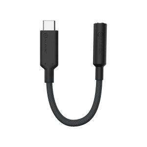 USB-C - 3.5mm, M/F, 0.1 m, Black