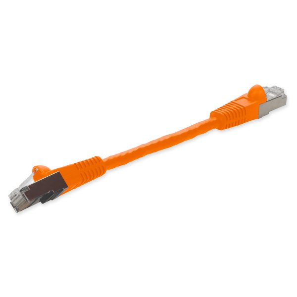 AddOn Networks ADD-0-5FCAT6S-OE-TAA networking cable Orange 0.15 m Cat6