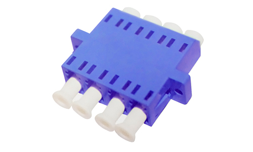 AddOn Networks ADD-ADPT-LCFLCF-SMQ cable gender changer 4xLC Blue, White