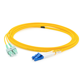 AddOn Networks 3m, APC/LC - SC InfiniBand/fibre optic cable Yellow