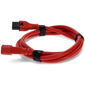 AddOn Networks 6ft C13 Female to C14 Male 14AWG 100-250V at 10A Red Power Adapter