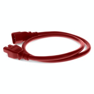 AddOn Networks ADD-C142C1514AWG15A3FTRD power cable Red 0.91 m C14 coupler C15 coupler