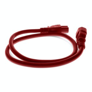 AddOn Networks ADD-C142C1514AWG15A3FTRD power cable Red 0.91 m C14 coupler C15 coupler