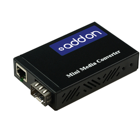 AddOn Networks ADD-FMCMN-SFP network media converter 100 Mbit/s Multi-mode, Single-mode Black