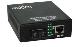 AddOn Networks 100BTX-100BLX network media converter 100 Mbit/s 1310 nm Black