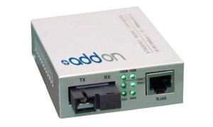 AddOn Networks 1000BTX-1000BXD network media converter 1000 Mbit/s 1310 nm Grey