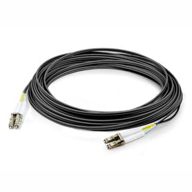 AddOn Networks ADD-LC-LC-150M9SMFO-BK InfiniBand/fibre optic cable 150 m OFNP Black