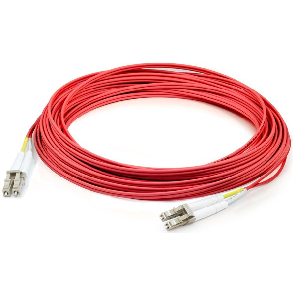 AddOn Networks ADD-LC-LC-1M5OM4-RD-TAA InfiniBand/fibre optic cable 1 m CMR Red